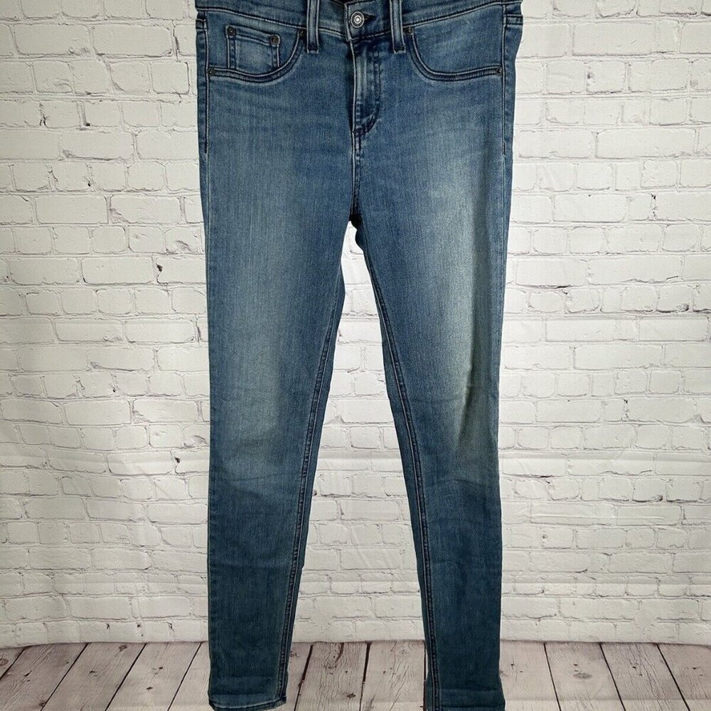 Rag & Bone Blue Medium Wash High Rise Legging Women’s Jeans Size 26 (28 x 31)